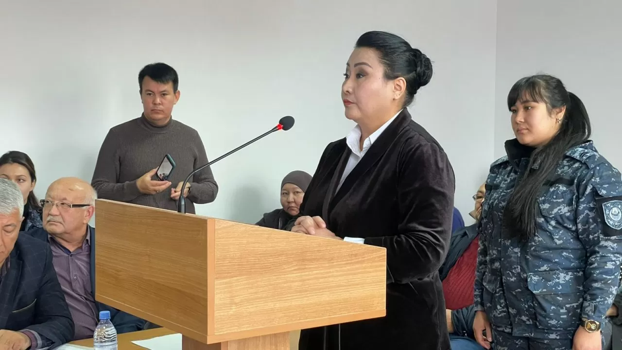 Подсудимая экс-замакима Атырауской области Бакытгуль Хаменова заявила о своей невиновности
