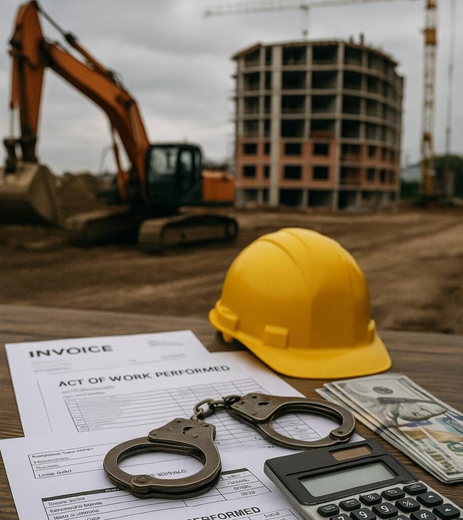 хищения при строительстве