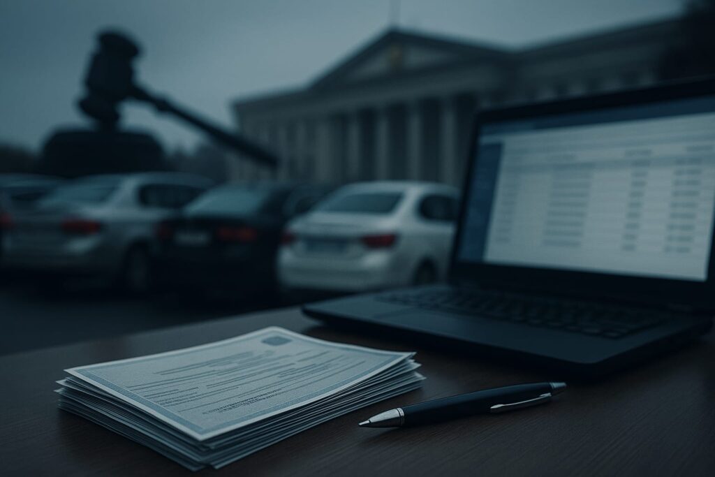 регистрация авто